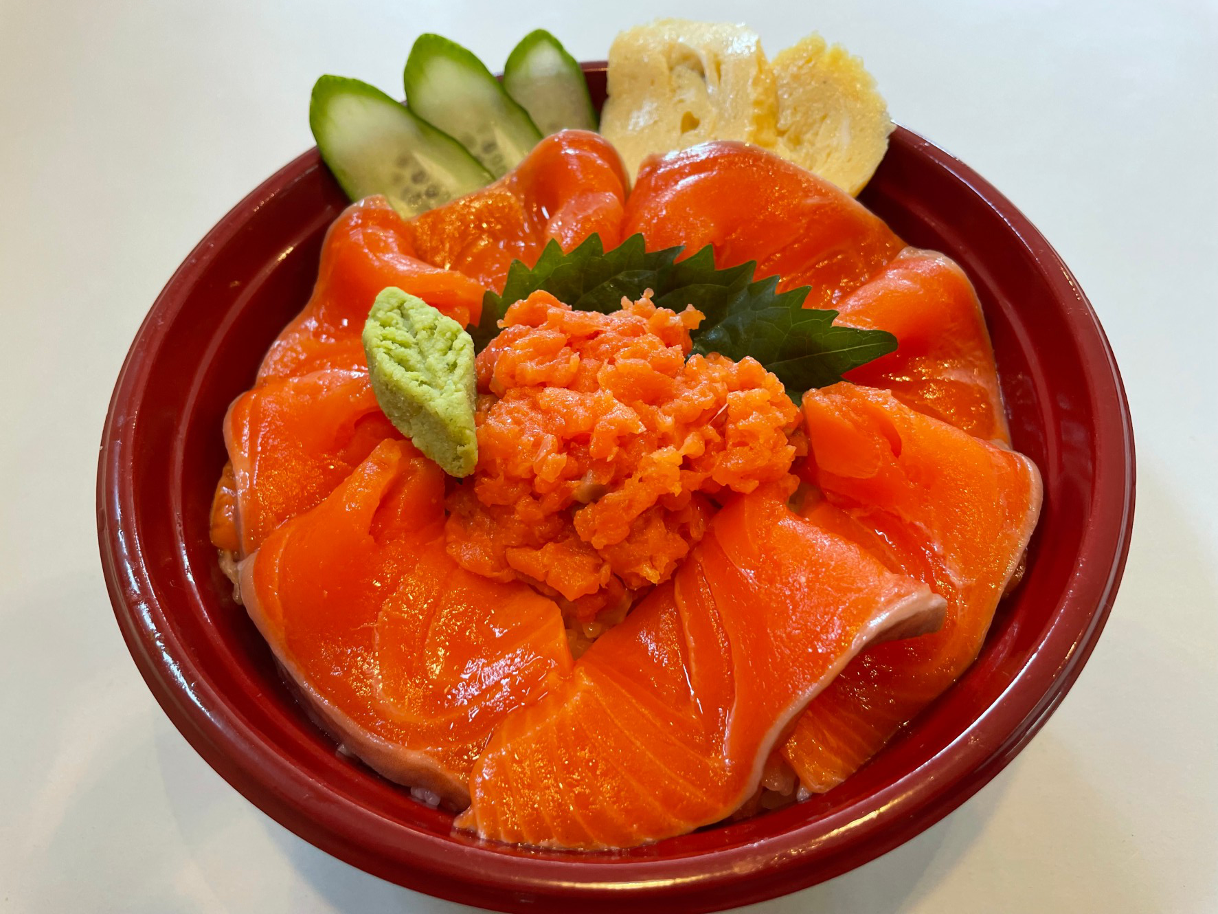 サーモン丼