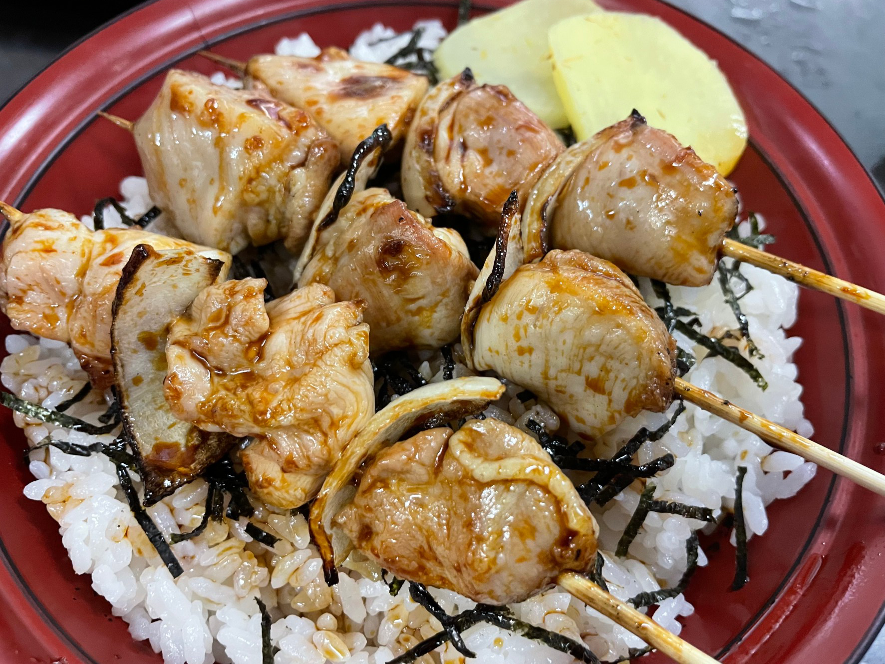 焼きとり丼　鶏　塩